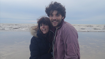 Colin Morgan and Director Lindy Heymann The Laughing King
