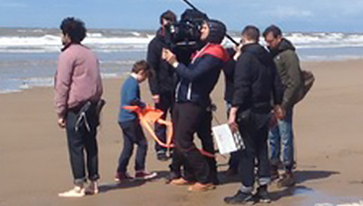 The Laughing King Filming