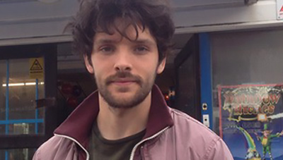 Colin Morgan in The Laughing King